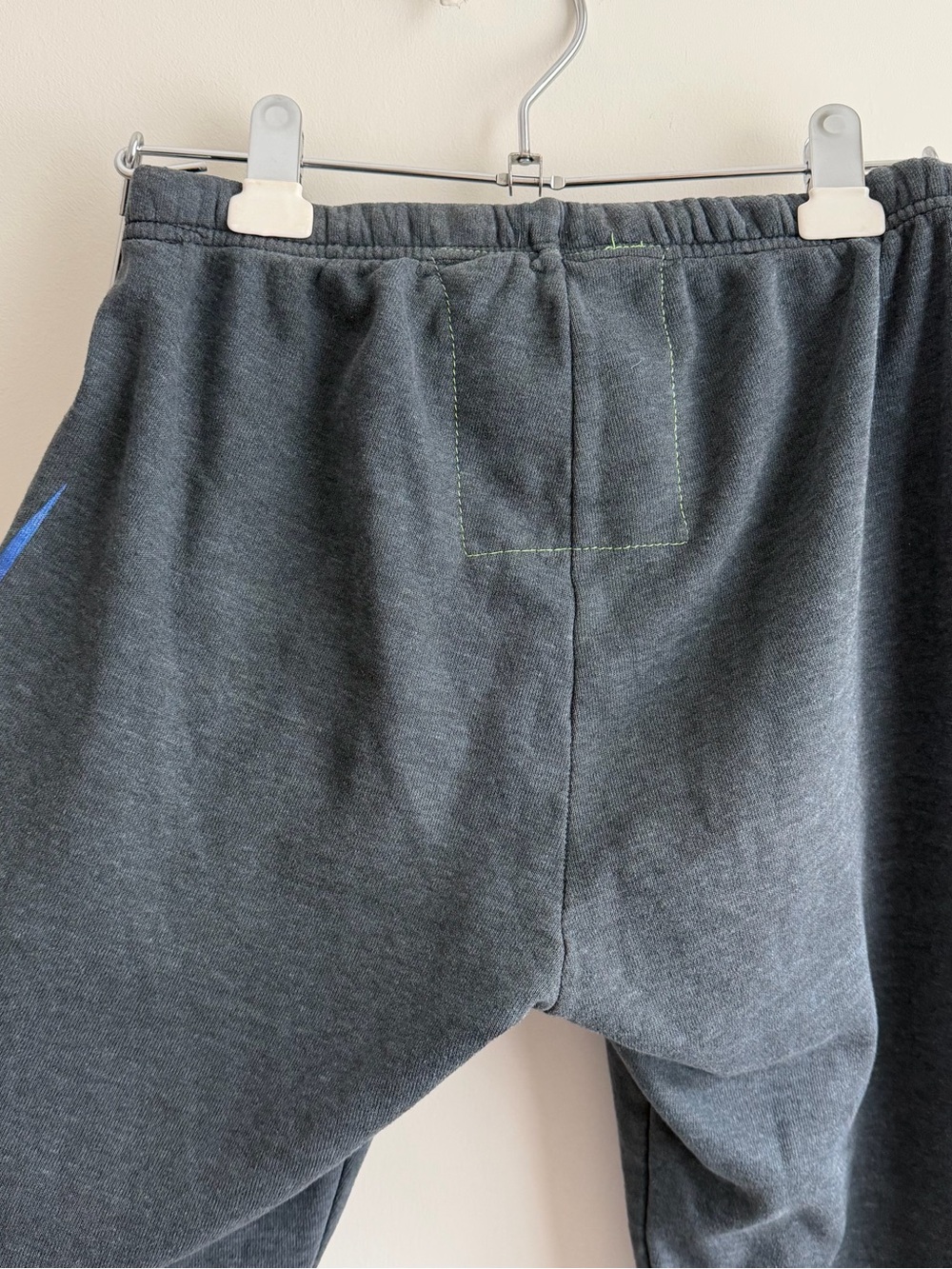 Aviator Nation Charcoal Joggers w/ Rainbow Gradient Lightening Bolt - Picture 4 of 7